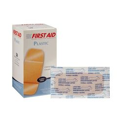American White Cross Adhesive Strip 2 X 4 Inch Plastic Rectangle Tan Sterile (127038_BX)