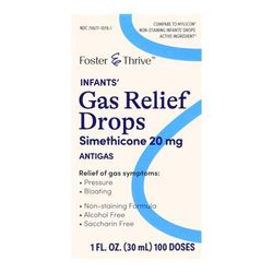 Foster & Thrive Infant Gas Relief 20 mg / 0.3 mL Strength Oral Drops 1 oz. (1235094_BT)