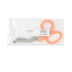 McKesson Medicut Trauma Shears Orange 7-1/4 Inch Length Medical Grade Stainless Steel NonSterile Finger Ring Handle Blunt Tip / Blunt Tip (1089414_CS)