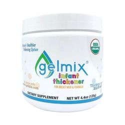 Gelmix Infant Formula and Breast Milk Thickener 4.4 oz. Jar Unflavored Powder IDDSI Level 1 Slightly Thick (1136571_CS)