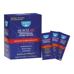 Muscle Jel Topical Pain Relief 3.5% Strength Menthol Topical Gel 96 per Box (786637_CS)
