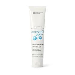 Anasept Antimicrobial Skin and Wound Gel Antimicrobial Hydrogel 3 oz. Gel / Amorphous NonSterile (738730_EA)