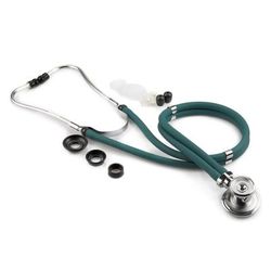 McKesson LUMEON Sprague Stethoscope Teal Blue 2-Tube 22 Inch Tube Double Sided Chestpiece (363735_EA)