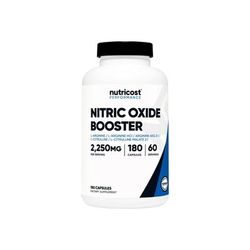 nutricost Dietary Supplement Nitric Oxide 750 mg Strength Capsule 180 Per Bottle (1270271_BT)