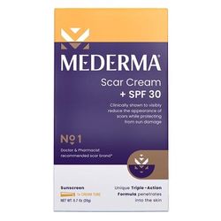 Mederma Scar Cream + SPF30 Scar Treatment with Sunscreen 20 Gram Tube Scented Cream (1215269_EA)