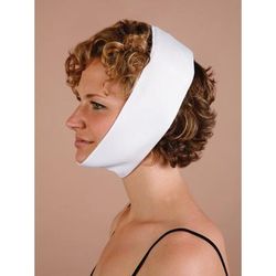 Facial Support Wrap with Gel Packs One Size Fits Most Poly Blend Fabric White (898520_PK)