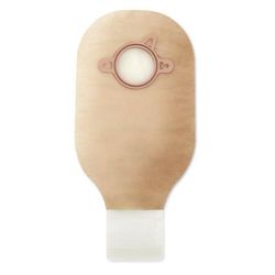 New Image Ostomy Pouch Two-Piece System 12 Inch Length Pre-Cut 1-3/4 Inch Stoma Drainable (697121_BX)