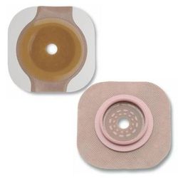 New Image Flextend Ostomy Barrier Trim to Fit, Extended Wear Adhesive Tape 44 mm Flange Green Code System Hydrocolloid Up to 1-1/4 Inch Opening (46829
