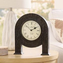 Wooden Table Clock - Grandin Road