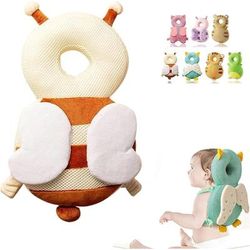 Toddler Baby Head Protector Pillow Safety Cushion For 13T Infants With Cute Cartoon Wings Design new Bee