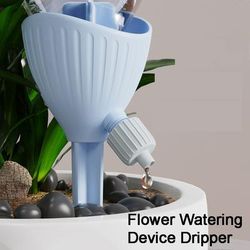 New Flower Watering Device, Automatic Watering Dripper With Adjustable Flow Rate For Plants Self Watering Irrigator pink cn