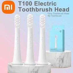 Xiaomi Mijia T100 Smart Toothbrush Replacement Head Soft Sonic Toothbrush Head Pack Of 3 3 Pcs