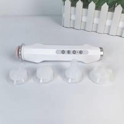 CO2 Oxygenation Facial Device With Brush Head For Skin Whitening And Anti Aging white