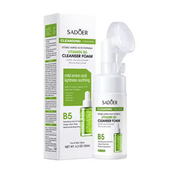 Vitamin C Face Wash With Q10 Brightening And Moisturizing Cleanser For Daily Skincare vitamin B5