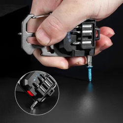 Rechargeable Keychain Work Light With Battery Display, High Lumens Portable LED Light For Camping, Hiking & Running Rechargeable Keychain Work Light With Battery Display, High Lumens Portable LED Light For Camping, Hiking & Running