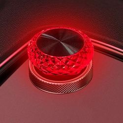 Mini USB Car Ambient Light, LED Decorative Interior Atmosphere Lamp For Auto, Laptop, Plug & Play Portable Night Light red