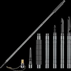 Ultralight Collapsible Trekking Poles Adjustable Hiking & Climbing Sticks 1