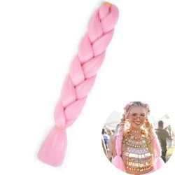 Jumbo Braid Hair Extensions, Ombre Kanekalon Synthetic Yaki Braids For Women, DIY Braiding Hair In Multiple Colors zitong a16 24inches