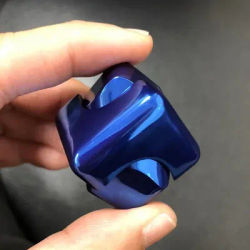 Metal Cube Fidget Gyroscope, Silent Bearing Rotating Finger Spinner For Stress Relief,Anti Anxiety Toy For Adults & Kids blue