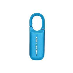 Biometric Fingerprint Padlock Smart Keyless Lock For Gym, School Locker, Backpack & Travel blue