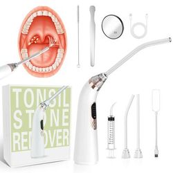 Electric Vacuum Tonsil Stone Remover Kit, Oral Fresh Care & Mouth Cleaning Tool Electric Vacuum Tonsil Stone Remover Kit, Oral Fresh Care & Mouth Cleaning Tool