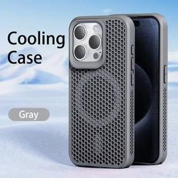 CoolShiel Magnetic Heat Dissipating Case For IPhone 1116 Series gray for Iphone 13pro Max