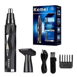 2 In 1 Rechargeable Nose Hair And Beard Trimmer For Men km 6673