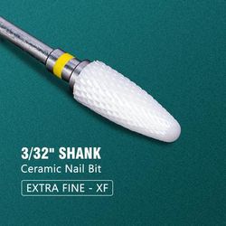 Electric Manicure Drill Bit Set By Dmoley, Ceramic Nail Burr Cutter For Acrylic Nails, Pedicure Tools, And Gel Polish 13