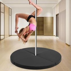 Pole Dance Crash Mat, Round, Portable & Cushioned With High Density EPE Foam Pole Dance Crash Mat, Round, Portable & Cushioned With High Density EPE Foam