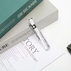 Mini LED Pen Flashlight With Clip For Emergency And Outdoor Use white