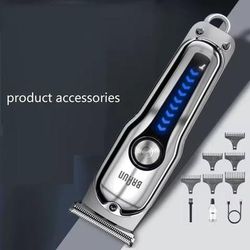 Electric Hair Clipper Precision Trimmer For Men silver