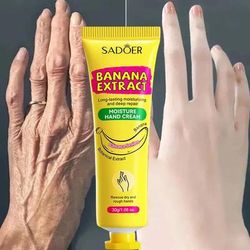 Banana Extract Hand Cream For Wrinkle Removal, Dryness Repair & Moisturizing Banana Extract Hand Cream For Wrinkle Removal, Dryness Repair & Moisturizing