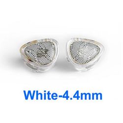 Tangzu Waner 2nd Gen HiFi In Ear Monitor, High Resolution Dynamic Driver Earphone With 0.78mm Detachable Wired Cablle white 4.4mm