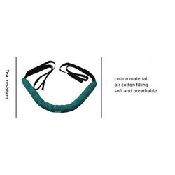Lumbar Vertebra Retractor Belt, Hanging Sling For Spine Decompression & Rehabilitation traction Belt Green