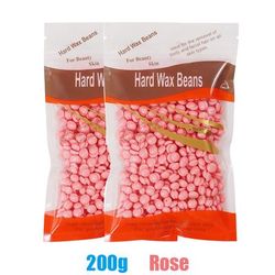 500ml Wax Heater Machine For Hair Removal LCD Temperature Display Wax Warmer Pot For Depilatory Waxing Beans 200g rose Wax