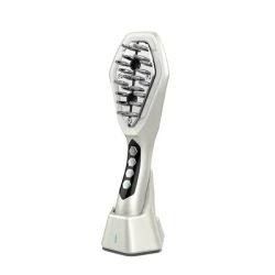 Multifunctional EMS Hair Comb For Hair Loss Prevention, Lescolton Red Light Therapy Scalp Massager, Oil Control Photon white