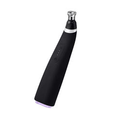 Portable Diamond Microdermabrasion Device Exfoliating Vacuum Blackhead Remover For Deep Facial Cleansing black