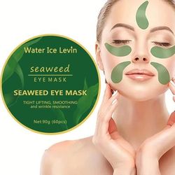 Seaweed Hyaluronic Acid Eye Mask Collagen Eye Patch For Dark Circle Removal, Firming & Moisturizing Facial Care 1 Pc