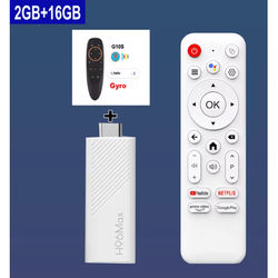 H96 Max H313 4K Android TV Stick With WiFi 6 & Voice Remote 2gb 16gb G10s