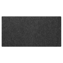 Wool Felt Gaming Desk Mat Non Slip Keyboard Mouse Pad 10.2 8.3 In black B