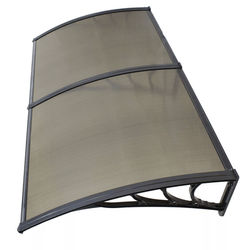 80x40 Inch Polycarbonate Window Awning Cover For Front Door Patio And Outdoor Shade 80x40 Inch