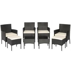 Outdoor Patio Wicker Conversation Set, Rattan Sofa Furniture With Ottomans & Coffee Tables, Cushions For Garden Outdoor Patio Wicker Conversation Set, Rattan Sofa Furniture With Ottomans & Coffee Tables, Cushions For Garden