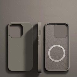 MagSafe Liquid Silicone Magnetic Case For IPhone 16 15 14 13 12 11 Pro Max | Wireless Charging & Shockproof clay for Iphone 13 Promax
