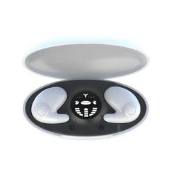 Invisible Sleep Headphones Bluetooth 5.3, IPX5 Waterproof Wireless Earbuds For Side Sleepers Comfortable Stereo Earphone white