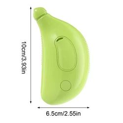Three In One Pet Grooming Brush With Steam Function For Cats And Dogs green Banana