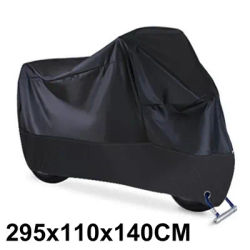 Premium Waterproof Motorcycle Cover All Season Dustproof, UV Protective Outdoor Indoor Scooter Cover black 4xl