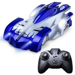 Ultimate Wall Climbing Remote Control Car Best RC Wall Car Toy Blue