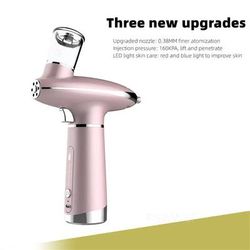 High Pressure Nano Oxygen Injector, Skin Hydration & Repair Spray Gun pink