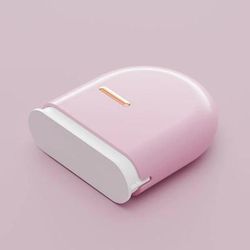 Portable Invisible Braces Storage Box, Compact Retainer Case For Aligners And Mouth Guards pink