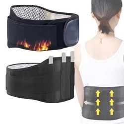 Adjustable Self Heating Magnetic Therapy Waist Support Belt upgrade 4 Steel Plates l